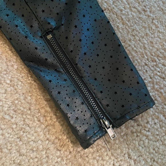 Art Class Girls Pleather/Faux Leather Jacket-Excellent Condition-Size 7/8 - Picture 6 of 10